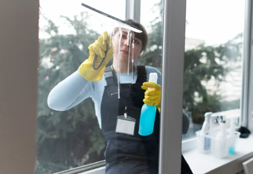 Nettoyage de vitres intérieures et extérieures à Taller